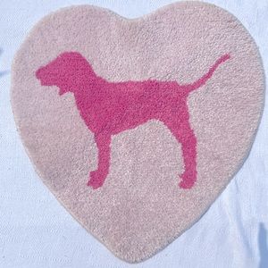 Pink Dog Victoria Secret Rug